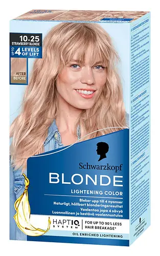 Schwarzkopf Professional Blonde Lightening Color 10.25 Strawberry Blonde