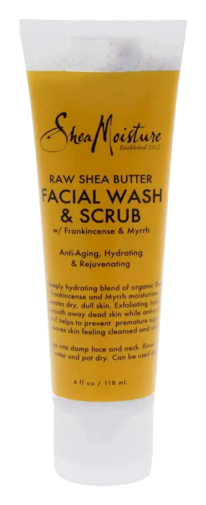 Shea Moisture Raw Shea Butter Facial Wash & Scrub
