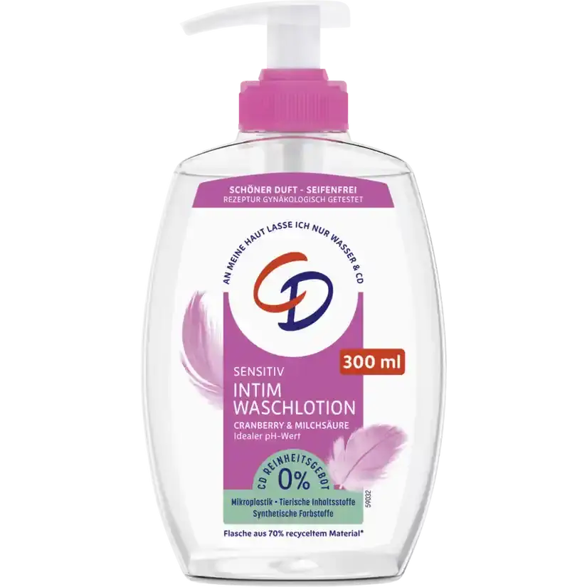 CD Sensitiv Intim Waschlotion Cranberry & Milchsäure