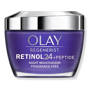 Olay Regenerist Retinol 24 + Peptide Night Facial Moisturizer