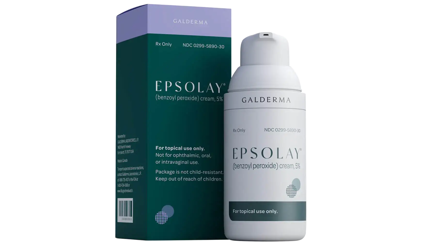 Galderma Epsolay Benzoyl Peroxide 5% Cream