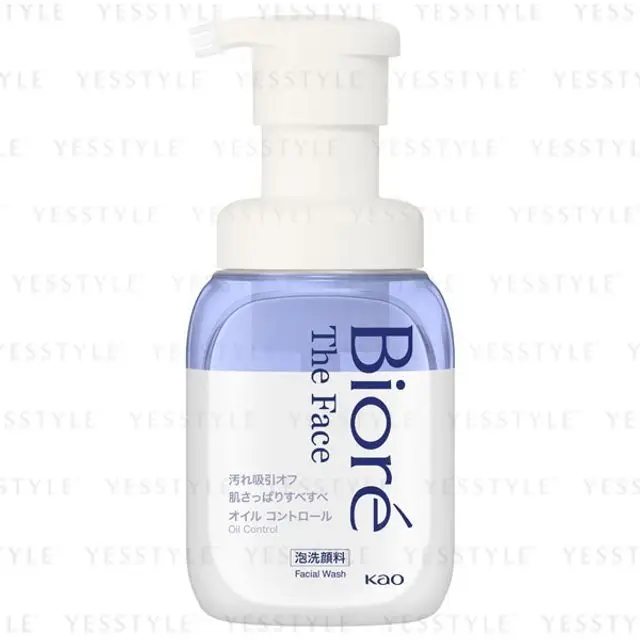Biore The Face Foam Facial Cleanser Oil Control