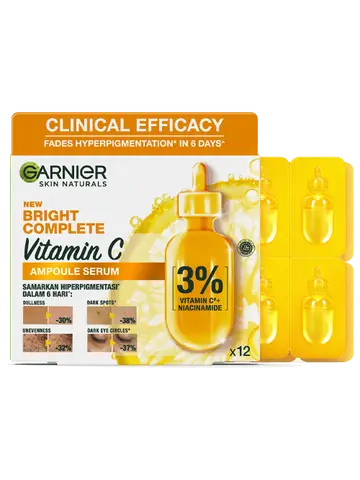 Garnier Bright Complete Vitamin C Ampoule Serum Asia