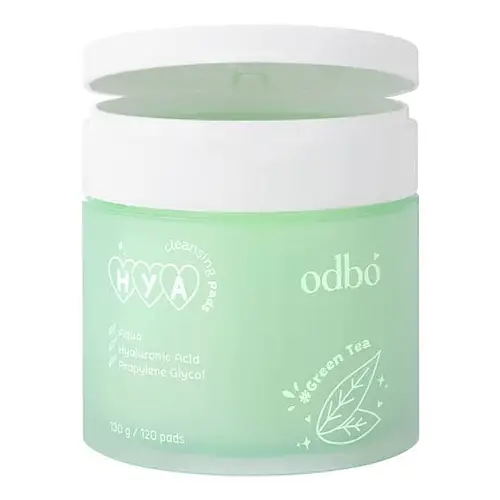 odbo Hya Cleansing Pads Green Tea Scent