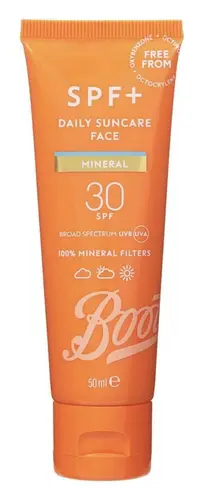 Boots Mineral Daily Suncare Face SPF 30