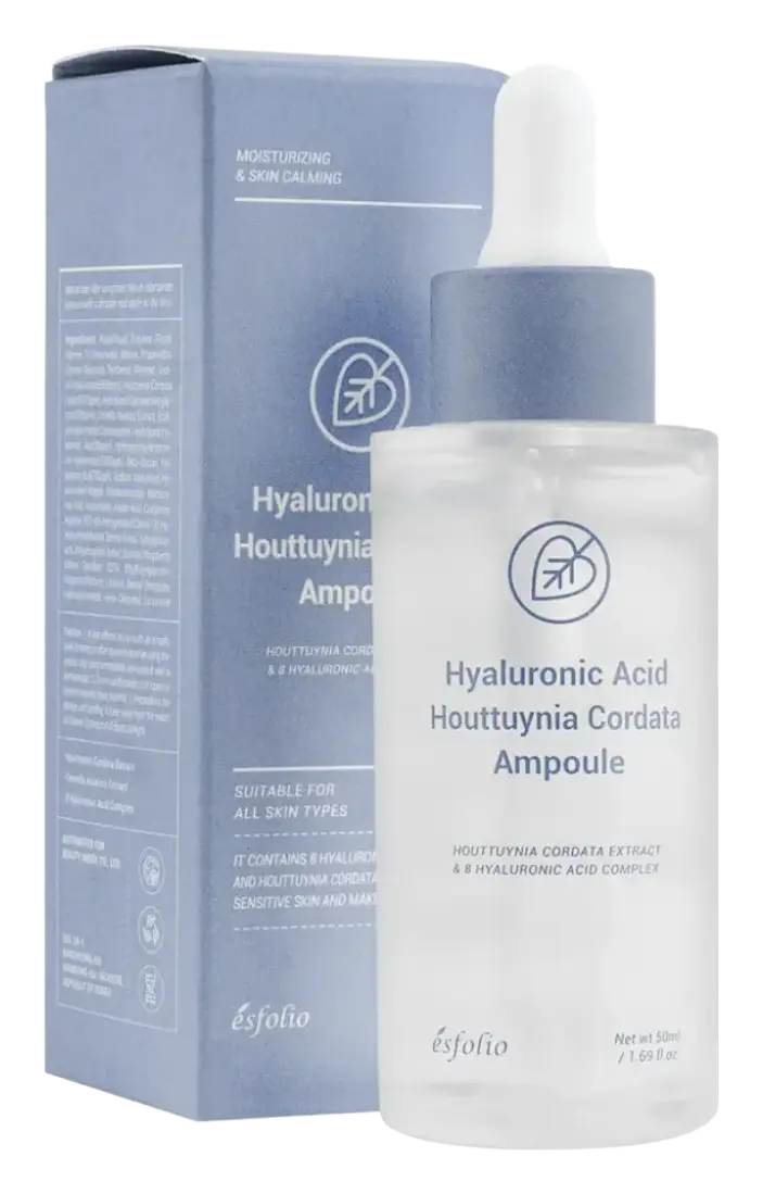 Esfolio Hyaluronic Acid Houttuynia Cordata Ampoule