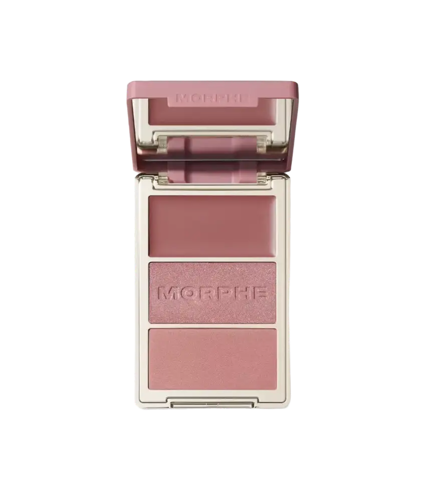 Morphe Cheek Thrills Multi-Finish Face Trio Honeymoon Suite