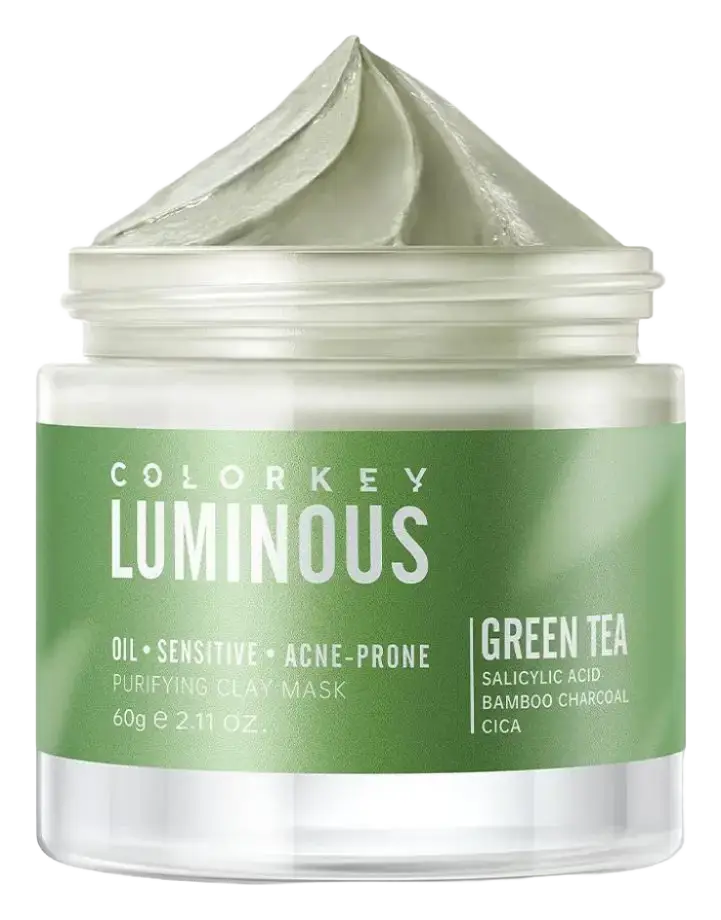 Colorkey Luminous Green Tea Purifying Clay Mask