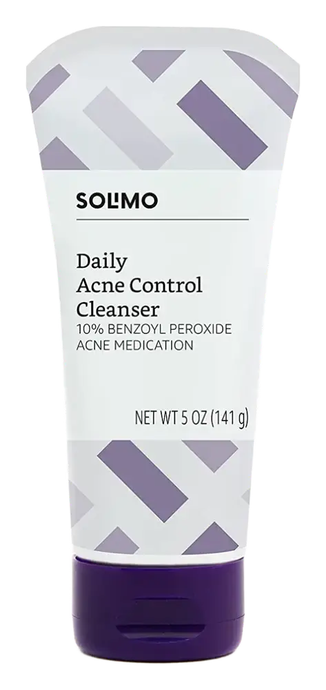 Solimo Daily Acne Control Cleanser 10% Benzoyl Peroxide Acne Medication