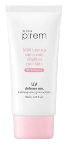Make p:rem Soothing Pink Tone Up Sun Cream SPF 50+ PA++++