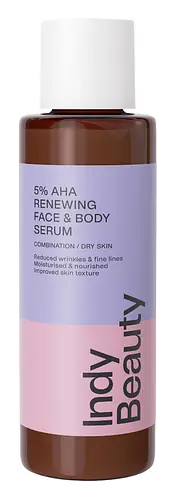 Indy Beauty AHA 5% Renewing Body Serum
