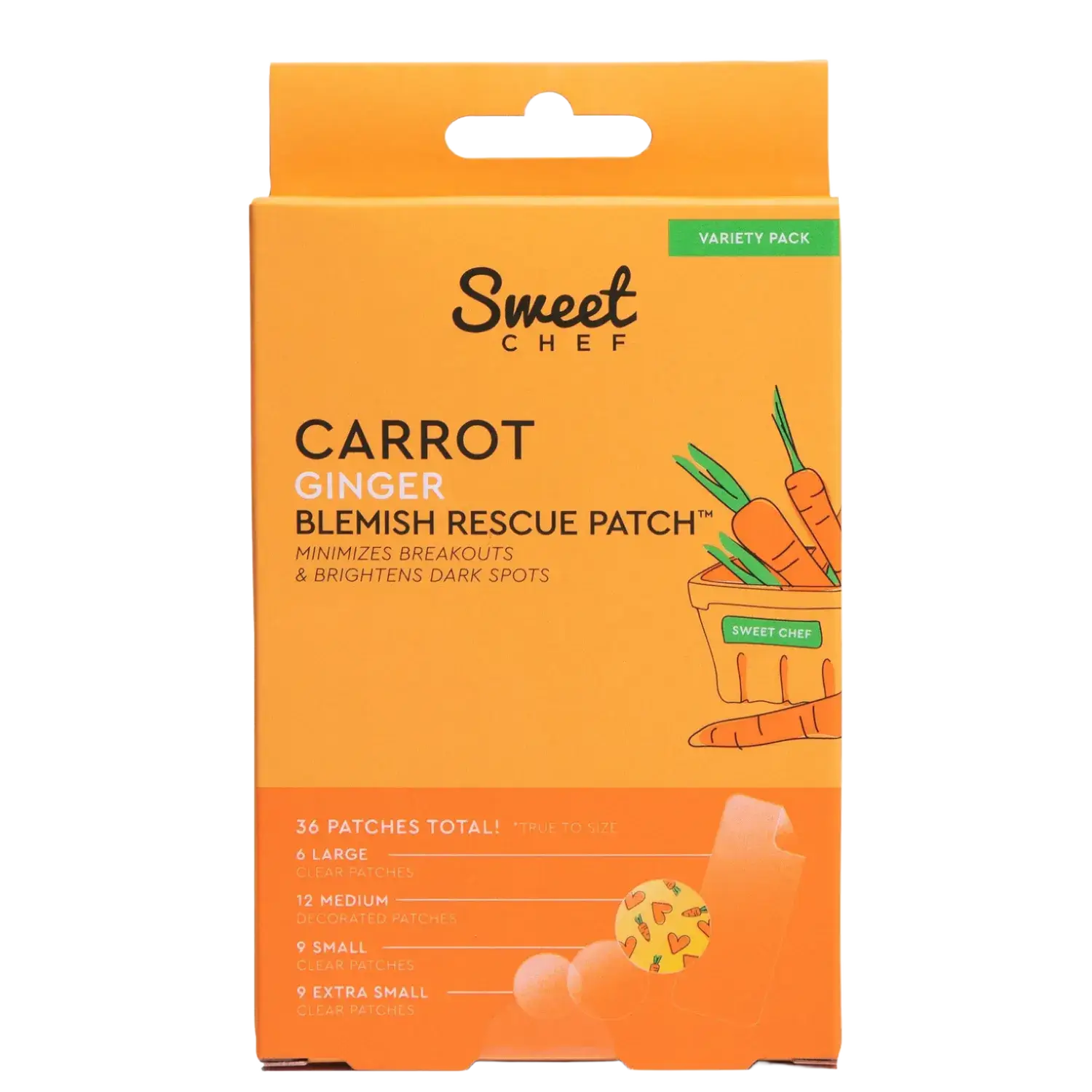 Sweet Chef Carrot Ginger Blemish Rescue Patch