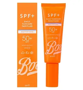 Boots Mattifying Daily Suncare Face Fluid SPF 50+