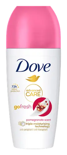 Dove Advanced Care Go Fresh Pomegranate Antiperspirant Deodorant Roll-On