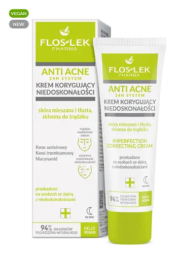 Flos-lek Anti Acne 24H System Imperfection Correcting Cream