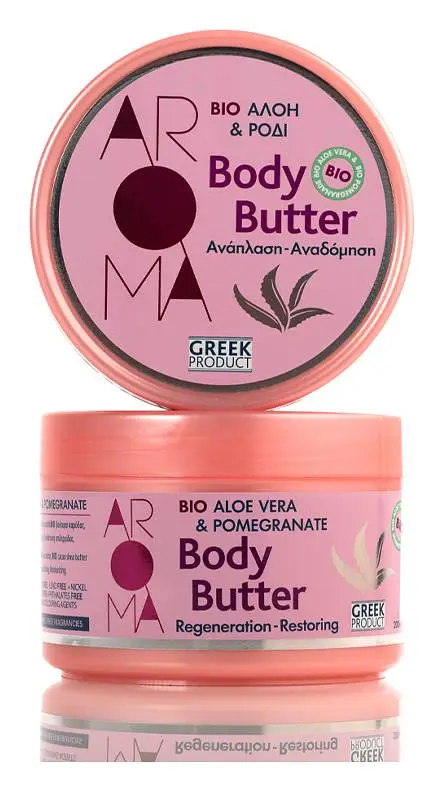 AROMA Bio Aloe & Pomegranate Body Butter
