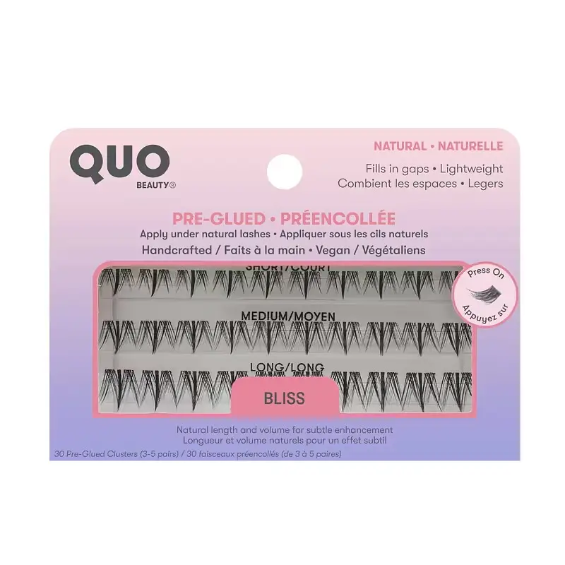 Quo Natural Pre-Glued Cluster Lash Bliss