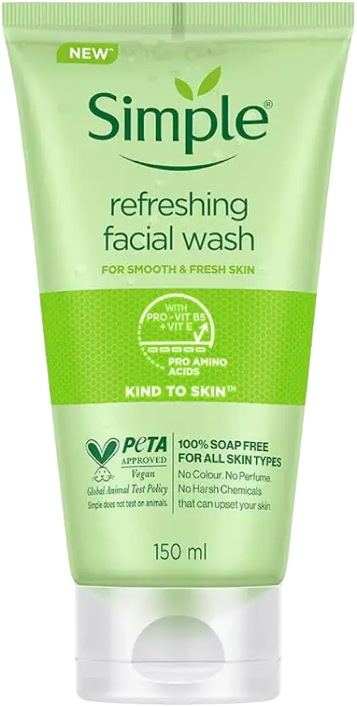 Simple Skincare Kind To Skin Refreshing Facial Wash United Kingdom