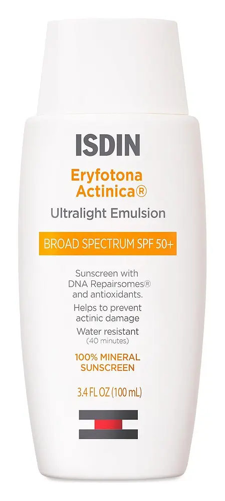 ISDIN Eryfotona Actinica Mineral Sunscreen SPF 50+ Zinc Oxide