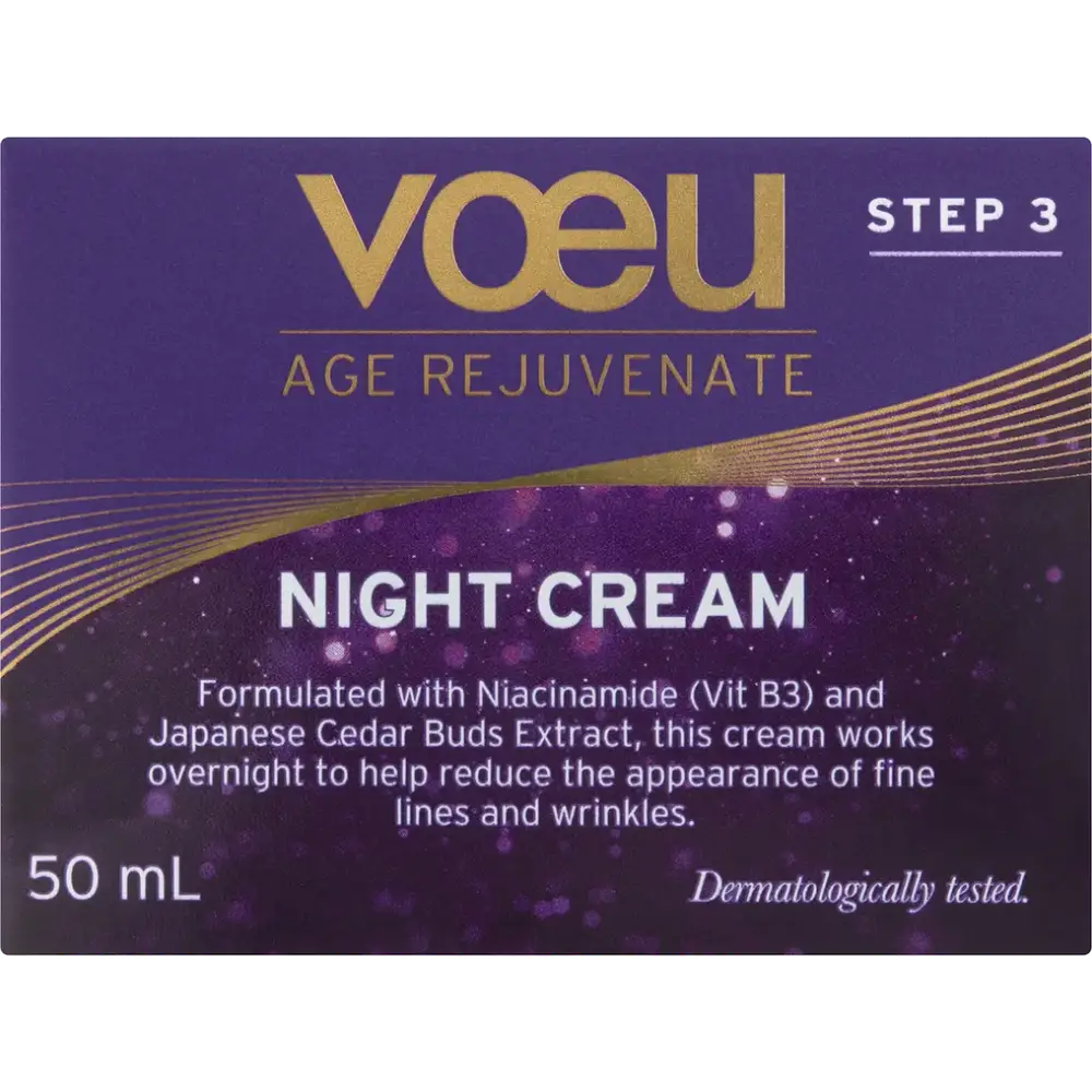Voeu Age Rejuvenate Night Cream