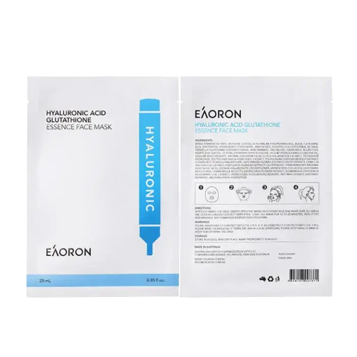 Eaoron Hyaluronic Acid Glutathione Essence Face Mask