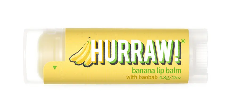 Hurraw! Classic Lip Balm Banana