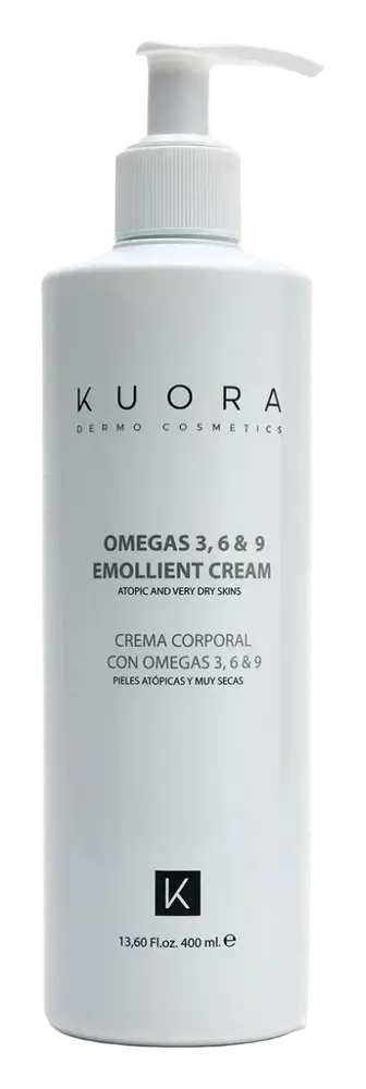Kuora Omegas 3, 6 & 9 Emollient Cream