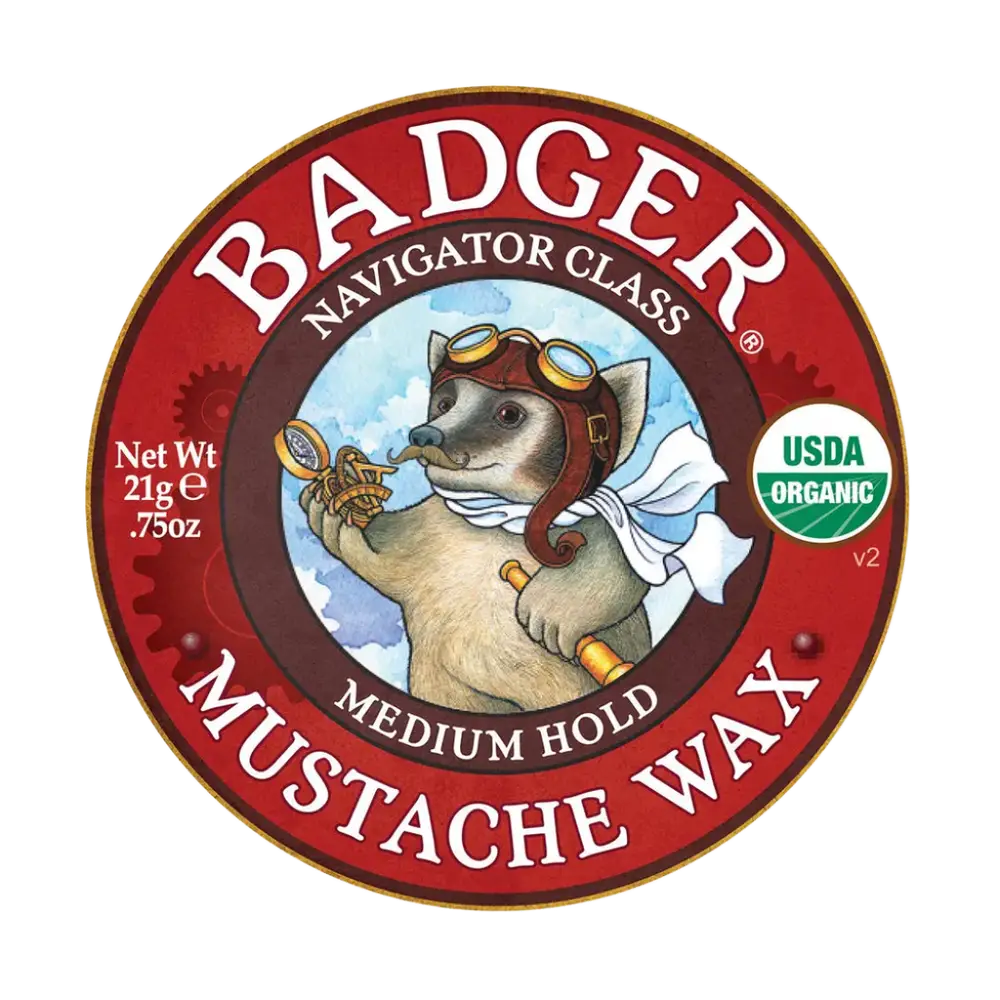 Badger Mustache Wax