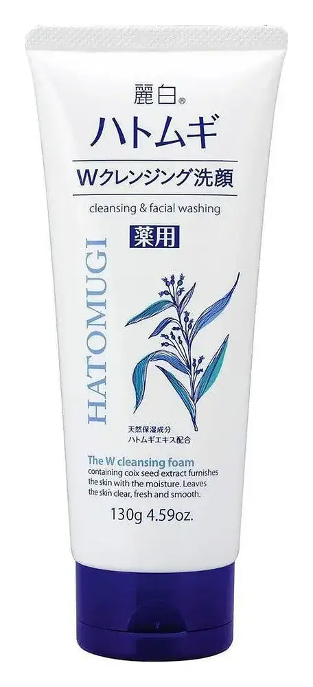 KUMANO COSME Reihaku Hatomugi The W Cleansing Foam