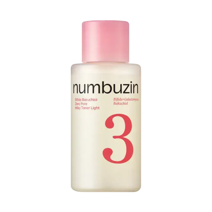 Numbuzin No.3 Bifida Bakuchiol Zero Pore Milky Toner Light
