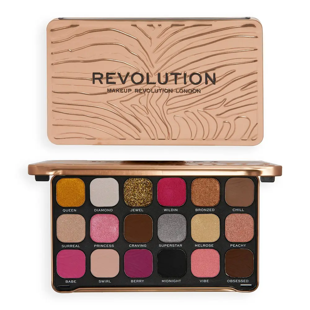 Revolution Beauty Forever Flawless Eyeshadow Palette Bare Pink