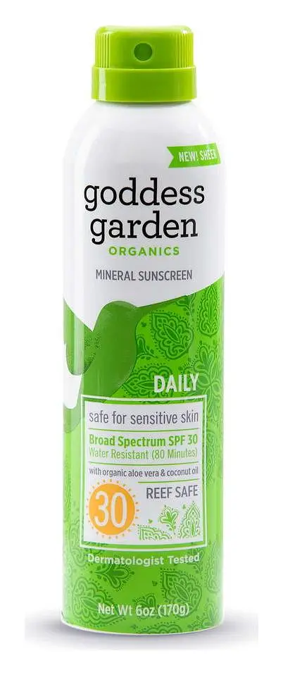 Garden of Wisdom Daily Mineral Sunscreen SPF 30 Spray
