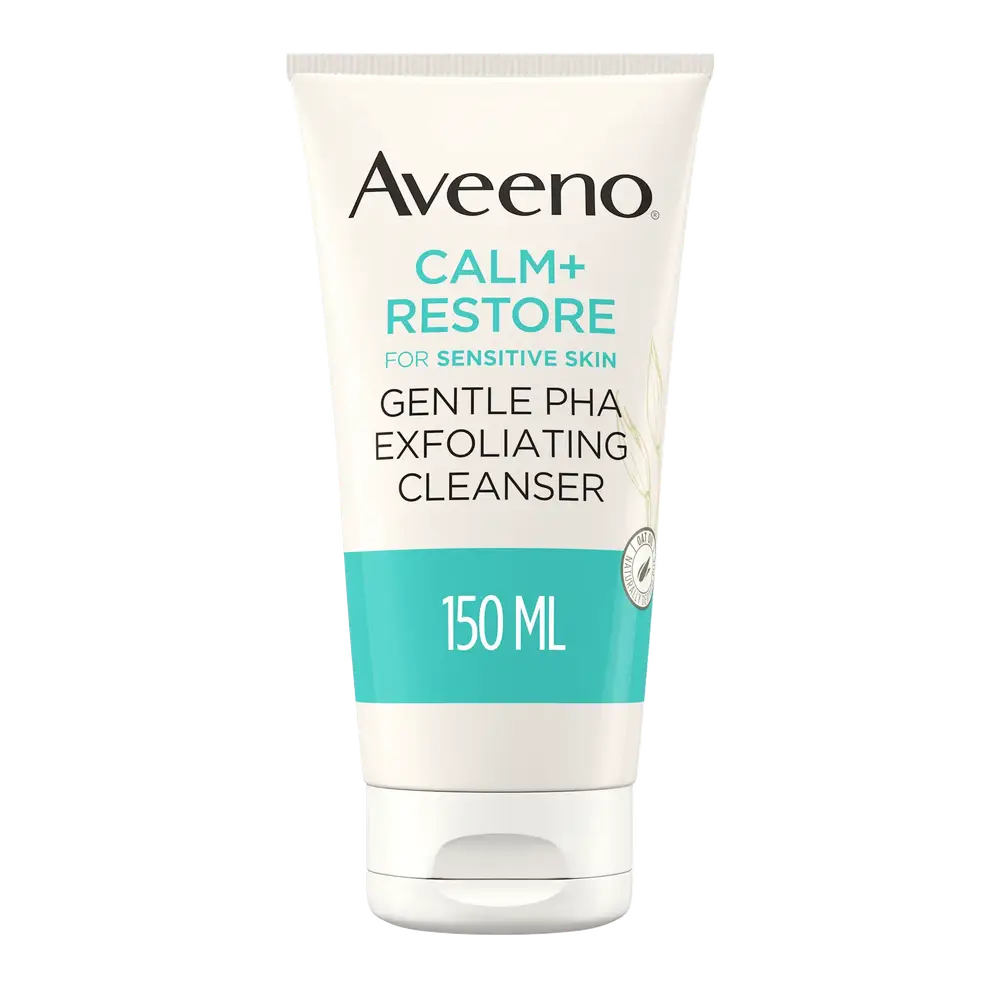 Aveeno Calm + Restore Gentle PHA Exfoliating Cleanser