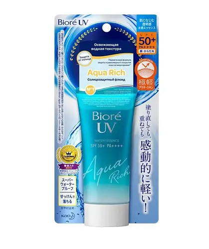 Biore UV Aqua Rich Watery Essence SPF 50+ PA++++ Russia