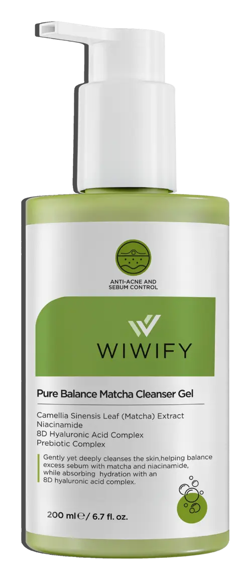 Wiwify Pure Balance Matcha Cleanser Gel