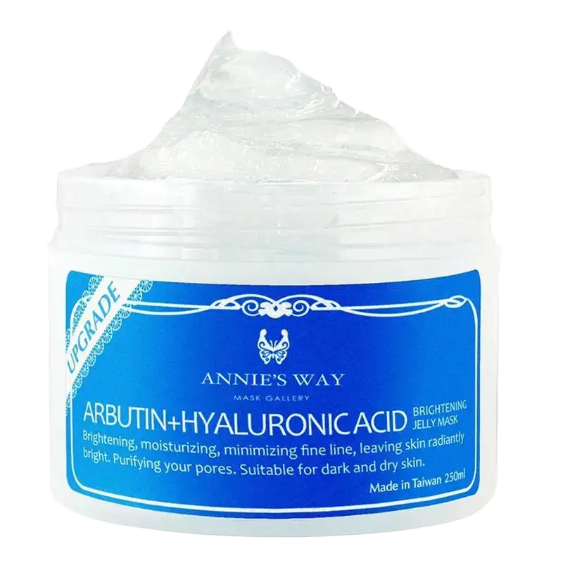 Annie's Way Arbutin + Hyaluronic Acid Brightening Jelly Mask