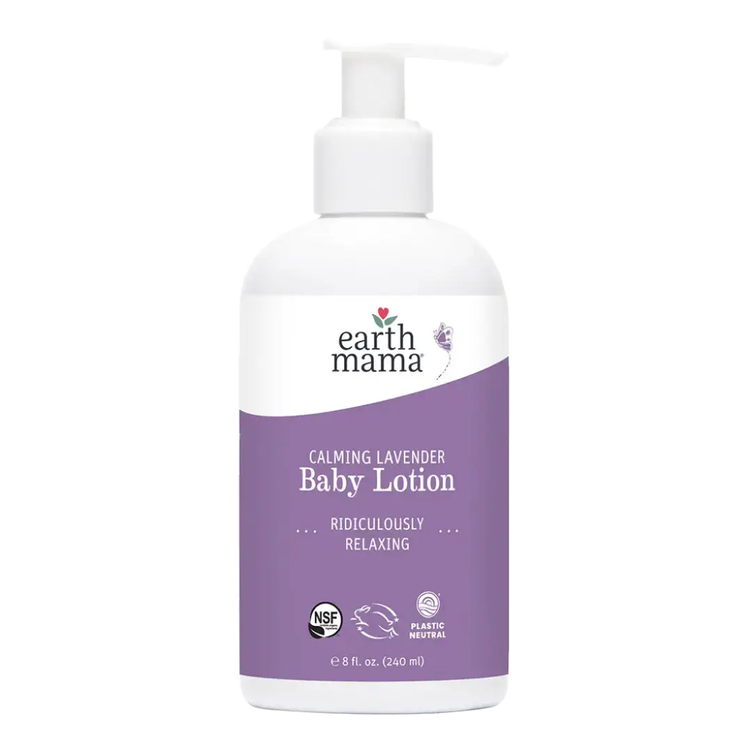 Earth Mama Organics Baby Lotion Calming Lavender