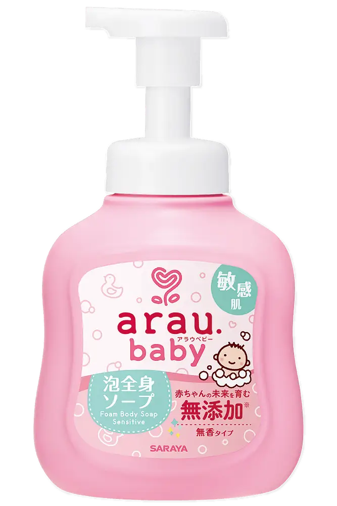Saraya Arau Baby Foam Body Soap Sensitive