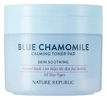 Nature Republic Blue Chamomile Calming Toner Pad
