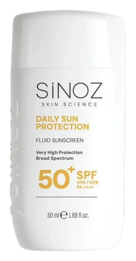 Sinoz Daily Sun Protection Fluid Sunscreen SPF 50+