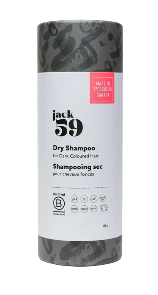 Jack59 Dry Shampoo For Dark Coloured Hair