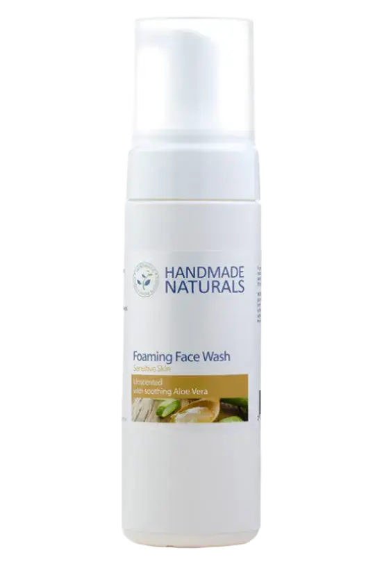 Handmade Naturals Unscented Foaming Face Wash