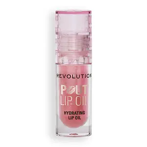 Revolution Beauty Pout Lip Oil Glam Pink Shimmer