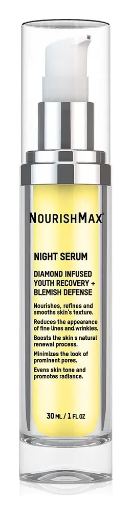 NourishMax Youth Recovery & Blemish Defense Night Serum
