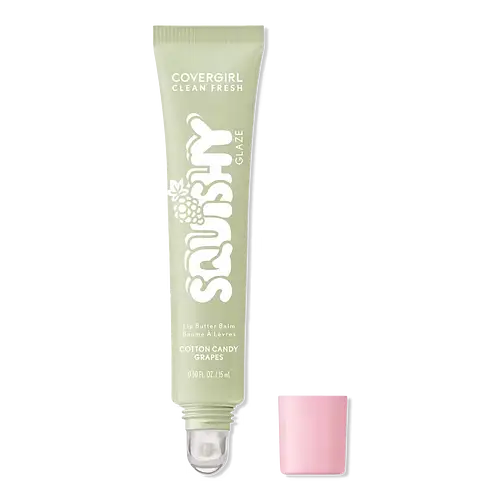 Covergirl Clean Fresh Squishy Glaze Lip Butter Balm Cotton Candy Grapes