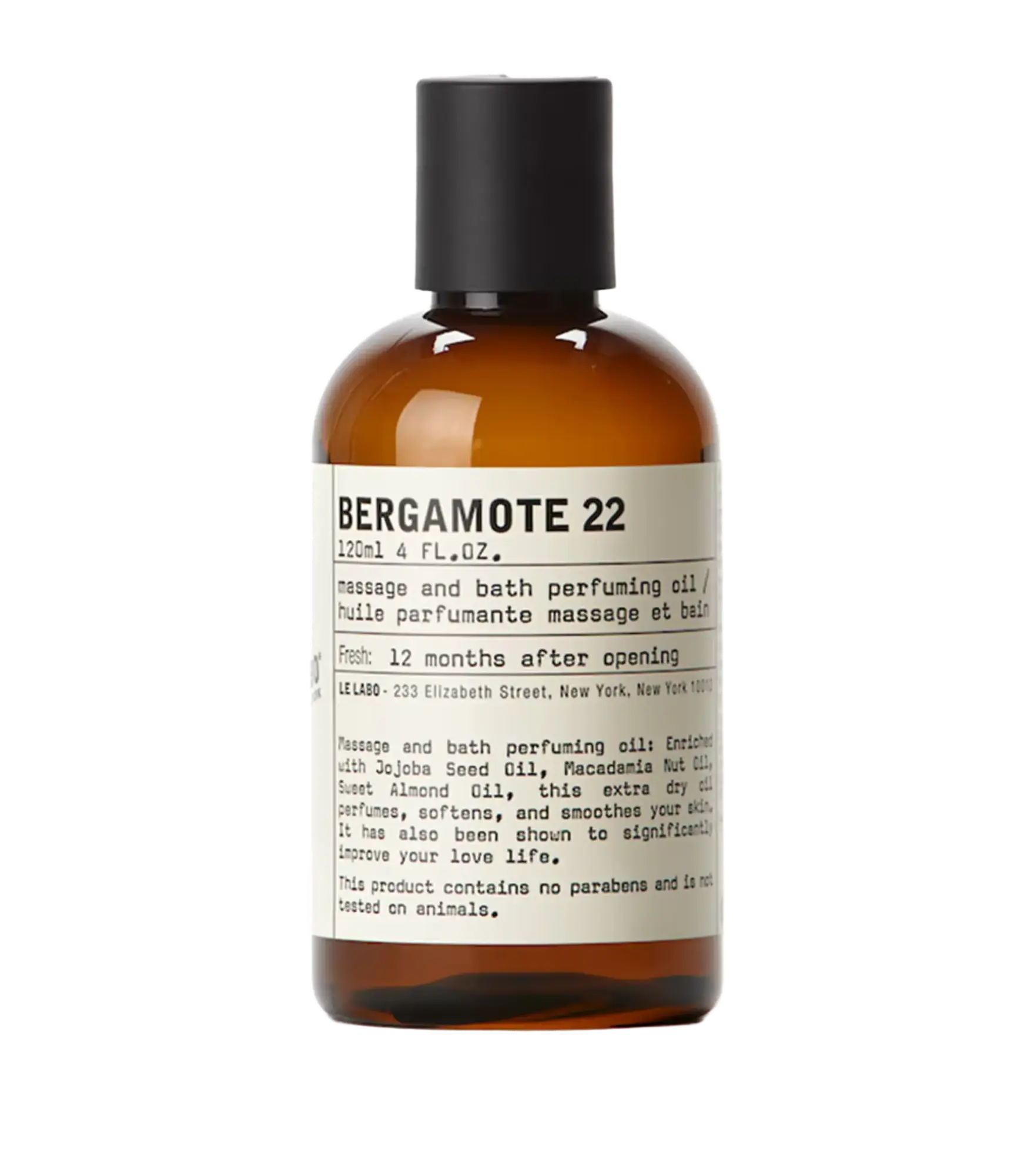 Le Labo Fragrances Massage And Bath Perfuming Oil Bergamote 22