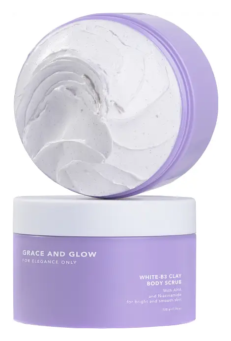 Grace and Glow White-B3 Clay Body Scrub