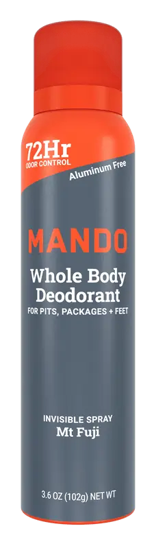 Mando Invisible Spray Deodorant Mt Fuji