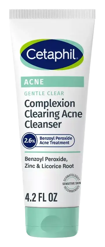 Cetaphil Gentle Clear Complexion Clearing Acne Cleanser