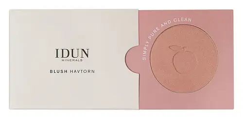 Idun Minerals Mineral Blush Havtorn Brown Pink
